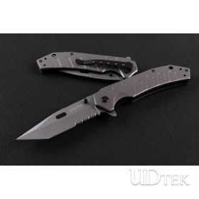 SOG.K959B spring assisted half serrated blade folding knife UDTEK19901